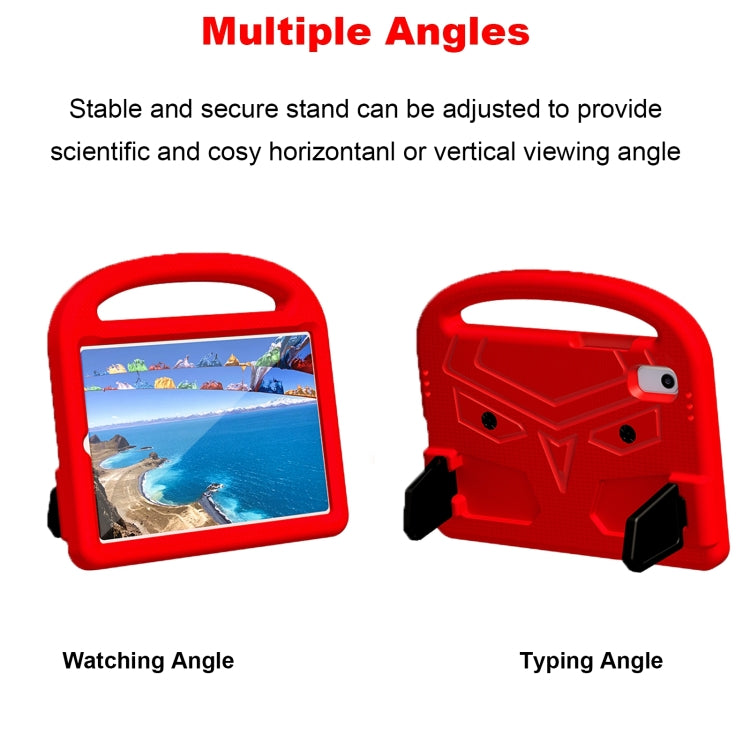 For Lenovo Tab M9 2023 Sparrow Style Shockproof Kickstand EVA Tablet Case(Red) - Lenovo by PMC TechLife | Online Shopping South Africa | PMC TechLife | Buy Now Pay Later Mobicred