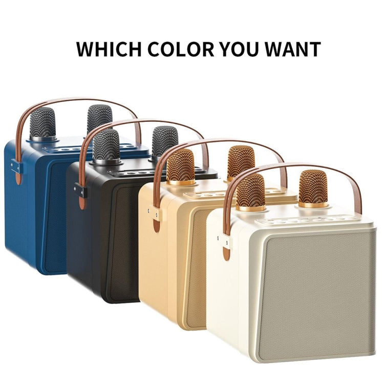 New RiXing NR8807 TWS Portable Handheld Noise Reduction Smart Wireless Bluetooth Speaker(White) - free shipping - PMC Jewellery - Order now!