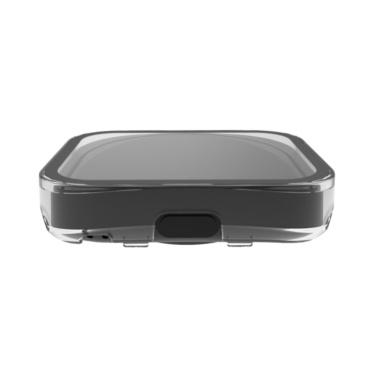 For Amazfit Bip 5 PC + Tempered Film Integrated Watch Protective Case(Midnight Blue) - Watch Cases by PMC TechLife | Online Shopping South Africa | PMC TechLife | Buy Now Pay Later Mobicred