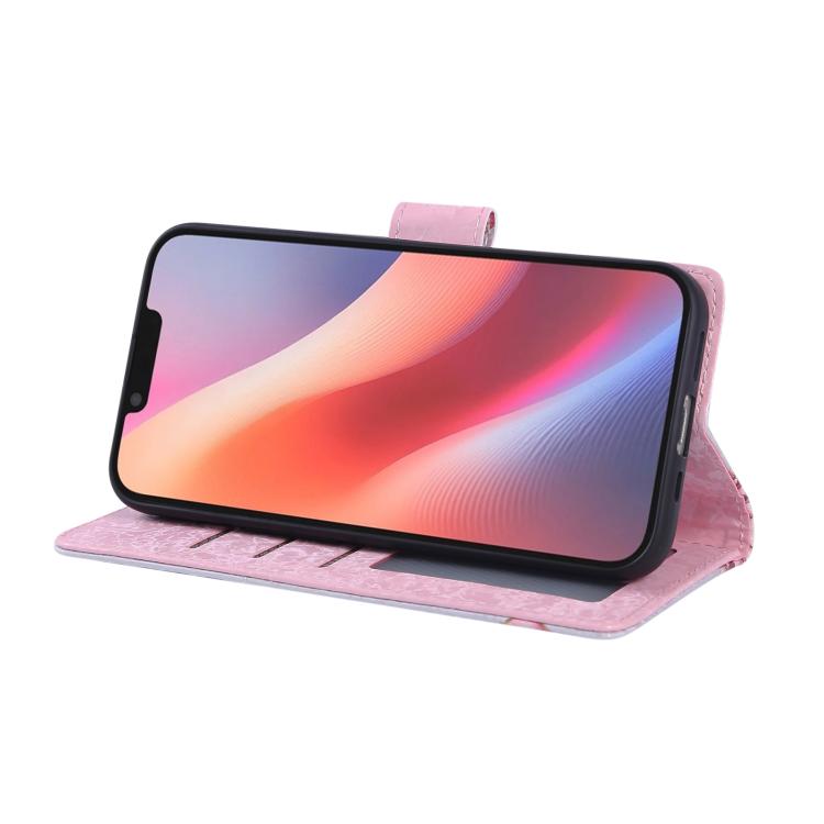 For iPhone 16e Bronzing Painting RFID Leather Case(Pastoral Rose) - free shipping - PMC TechLife - Order now!