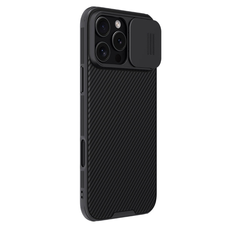 For iPhone 16 Pro Max NILLKIN CamShield Pro Magnetic Magsafe Phone Case(Black) - free shipping - PMC Jewellery - Order now!