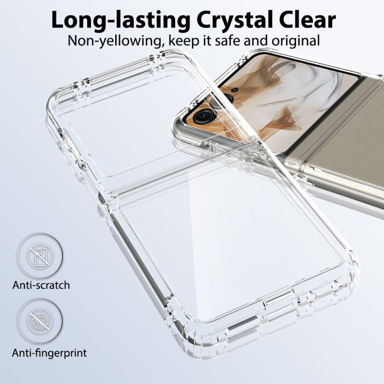 For Motorola Razr 50 / Razr 2024 Scratchproof Acrylic TPU Phone Case(Transparent) - Motorola Cases by PMC Jewellery | Online Shopping South Africa | PMC Jewellery | Buy Now Pay Later Mobicred