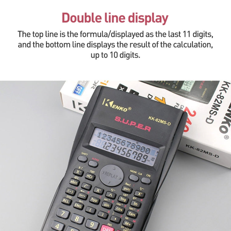 Multifunctional Scientific Function Calculator Middle School Student Exam Calculator - free shipping - PMC TechLife - Order now!