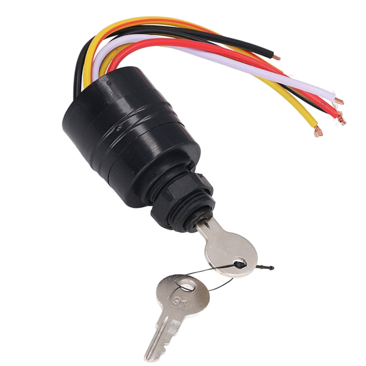 For Mercury 30A 12V 6 Wire Outboard Ignition Start Key Switch 17009A2 - Marine Accessories & Parts by PMC TechLife | Online Shopping South Africa | PMC TechLife | Buy Now Pay Later Mobicred