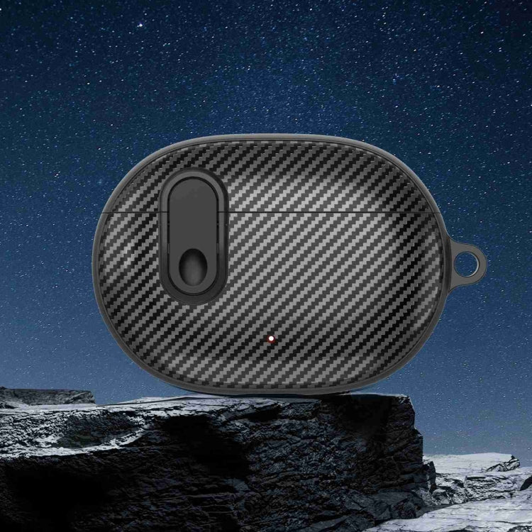 For Beats Studio Buds Switch Carbon Fiber Wireless Earphones Protective Case(Black) - Other Case by PMC Jewellery | Online Shopping South Africa | PMC Jewellery | Buy Now Pay Later Mobicred