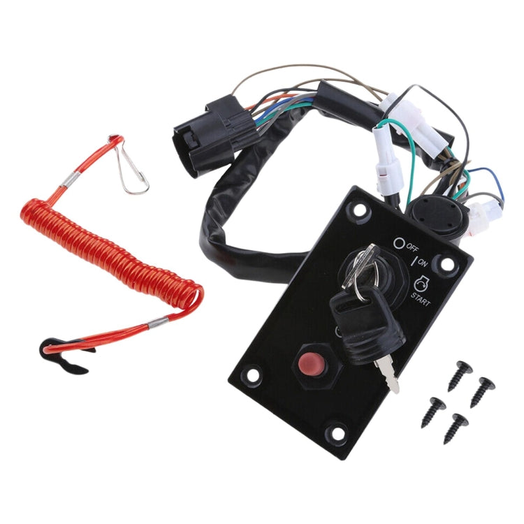 For Suzuki Outboard Key Ignition Switch Single Control Panel Starter Key 37100-96J24 - Marine Accessories & Parts by PMC TechLife | Online Shopping South Africa | PMC TechLife | Buy Now Pay Later Mobicred