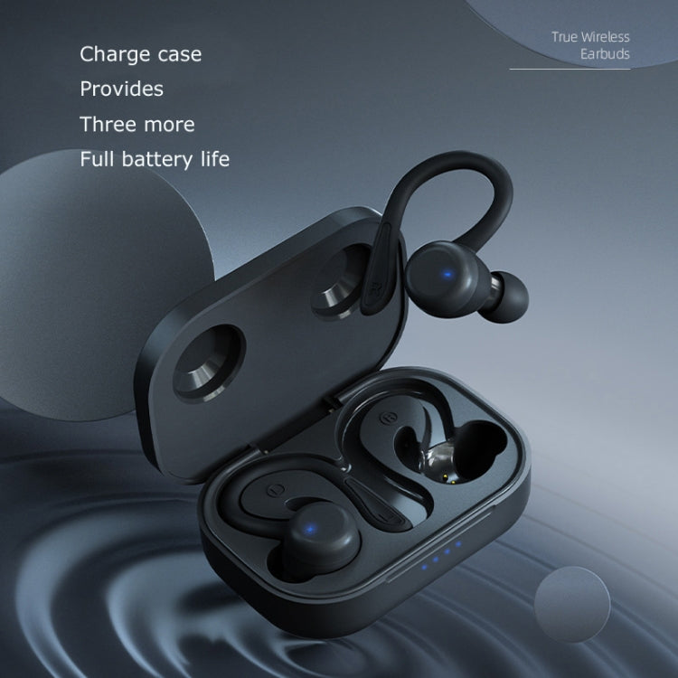 T&G T40 TWS IPX6 Waterproof Hanging Ear Wireless Bluetooth Earphones with Charging Box(Pink) - free shipping - PMC Jewellery - Order now!