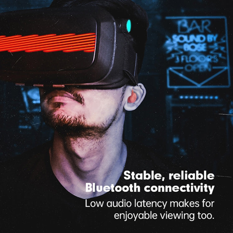 T&G T40 TWS IPX6 Waterproof Hanging Ear Wireless Bluetooth Earphones with Charging Box(Orange) - free shipping - PMC Jewellery - Order now!