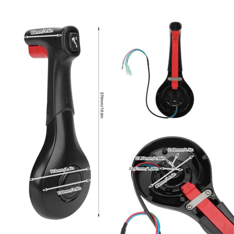 For Mercury Outboard Motor Control Box Handle Assembly with Lift Switch  881148T03 - Marine Accessories & Parts by PMC TechLife | Online Shopping South Africa | PMC TechLife | Buy Now Pay Later Mobicred