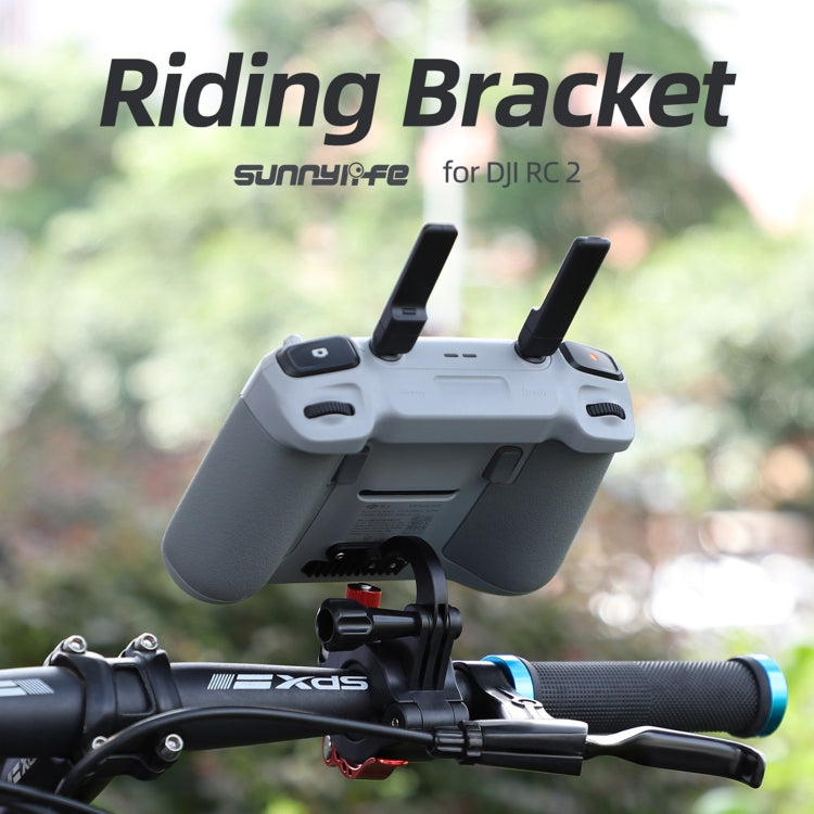 For DJI Air 3 / RC 2 Sunnylife ZJ669 Remote Control Riding Bracket(Black) - Other by Sunnylife | Online Shopping South Africa | PMC TechLife | Buy Now Pay Later Mobicred