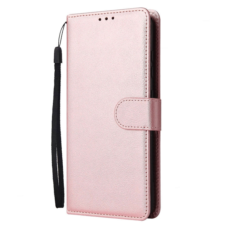 For Infinix Note 30i 3 Card Slots Multifunctional Leather Phone Case(Rose Gold) - Infinix Cases by PMC TechLife | Online Shopping South Africa | PMC TechLife | Buy Now Pay Later Mobicred
