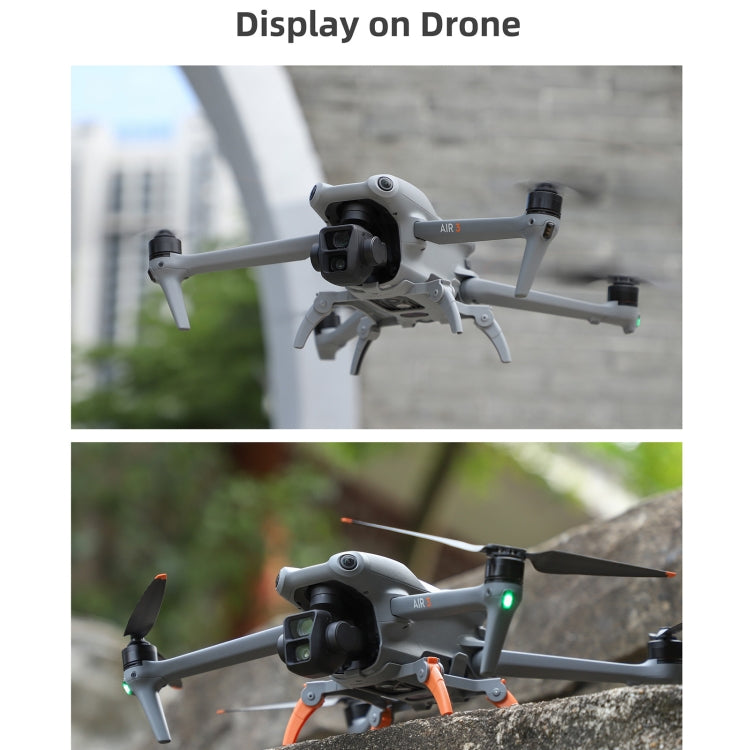 For DJI Air 3 Sunnylife LG664 Foldable Spider Landing Gear(Orange) - Landing Gear by Sunnylife | Online Shopping South Africa | PMC TechLife | Buy Now Pay Later Mobicred