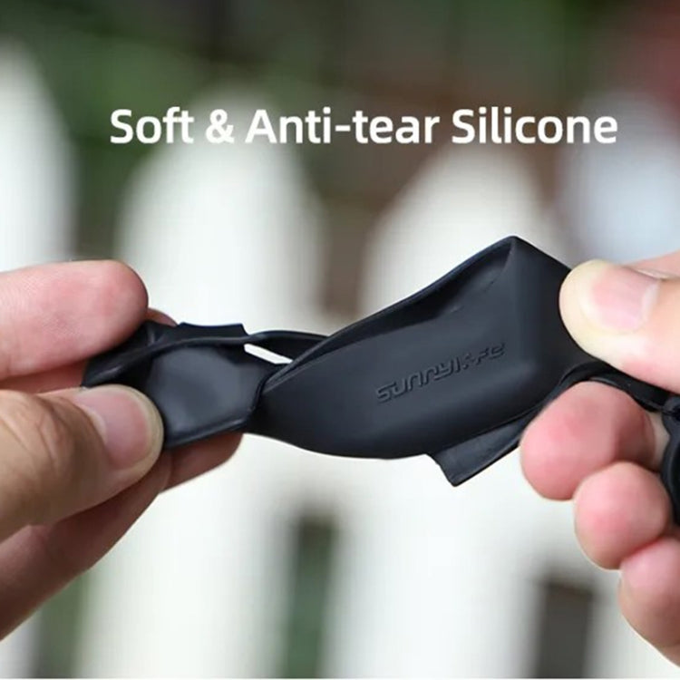 For Insta360 GO 3 Sunnylife Silicone Case Stickers Skin Wrap Lens Cover with Neck Strap(Black) - free shipping - PMC TechLife - Order now!