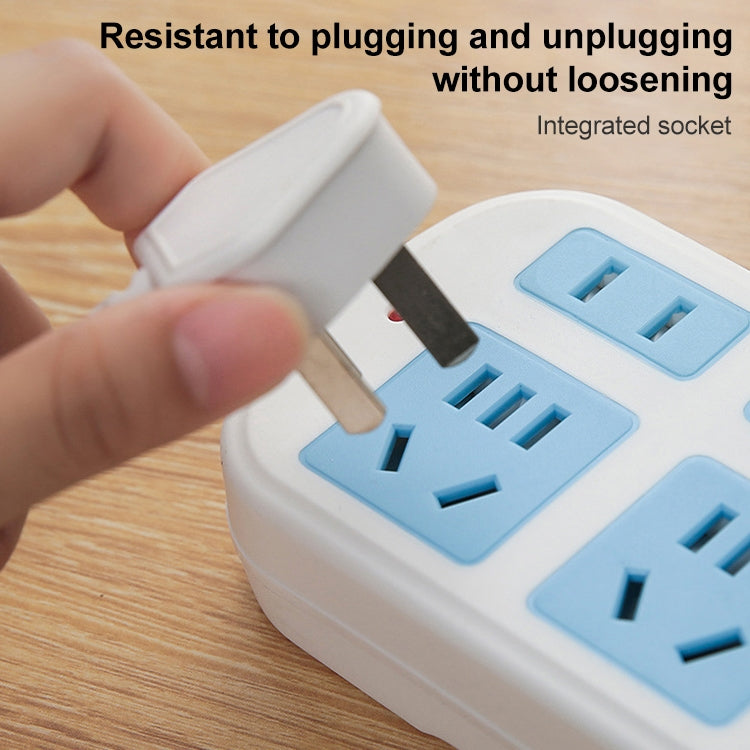 Anti-electric Shock Desk Power Strip Socket 8-position 3m, CN Plug - free shipping - PMC TechLife - Order now!