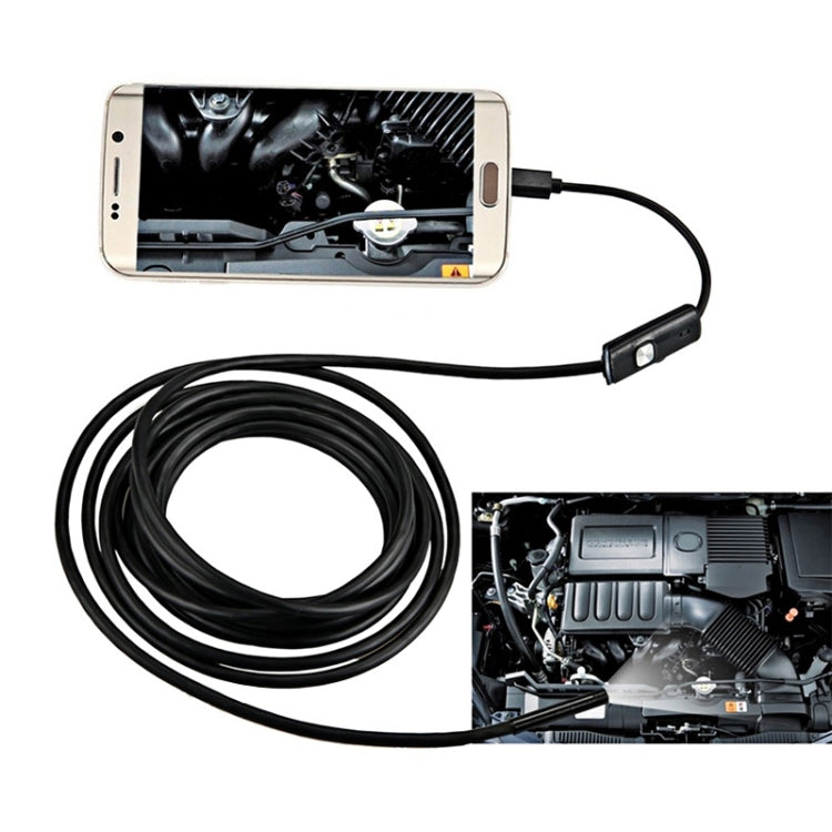 AN97 Waterproof Micro USB Endoscope Snake Tube Inspection Camera for Parts of OTG Function Android Mobile Phone, with 6 LEDs, Lens Diameter:8mm(Length: 1m) - free shipping - PMC Jewellery - Order now!