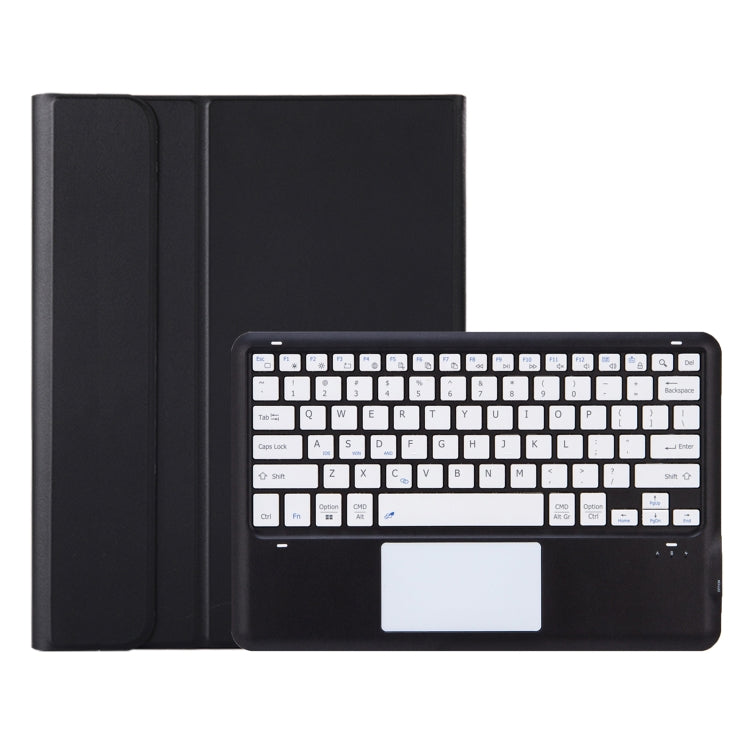 For Honor MagicPad 13 AH16-A TPU Ultra-thin Detachable Bluetooth Keyboard Tablet Leather Case with Touchpad(Black + White) - Huawei Keyboard by PMC TechLife | Online Shopping South Africa | PMC TechLife