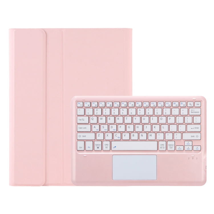 For Honor MagicPad 13 AH16-A TPU Ultra-thin Detachable Bluetooth Keyboard Tablet Leather Case with Touchpad(Pink) - Huawei Keyboard by PMC TechLife | Online Shopping South Africa | PMC TechLife