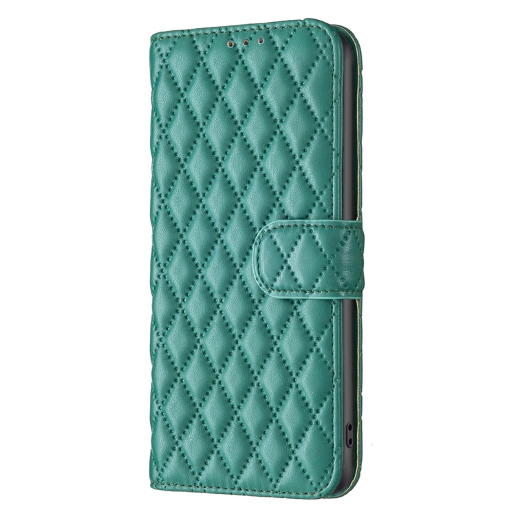 For Honor 90 5G Diamond Lattice Wallet Flip Leather Phone Case(Green) - Honor Cases by PMC TechLife | Online Shopping South Africa | PMC TechLife | Buy Now Pay Later Mobicred