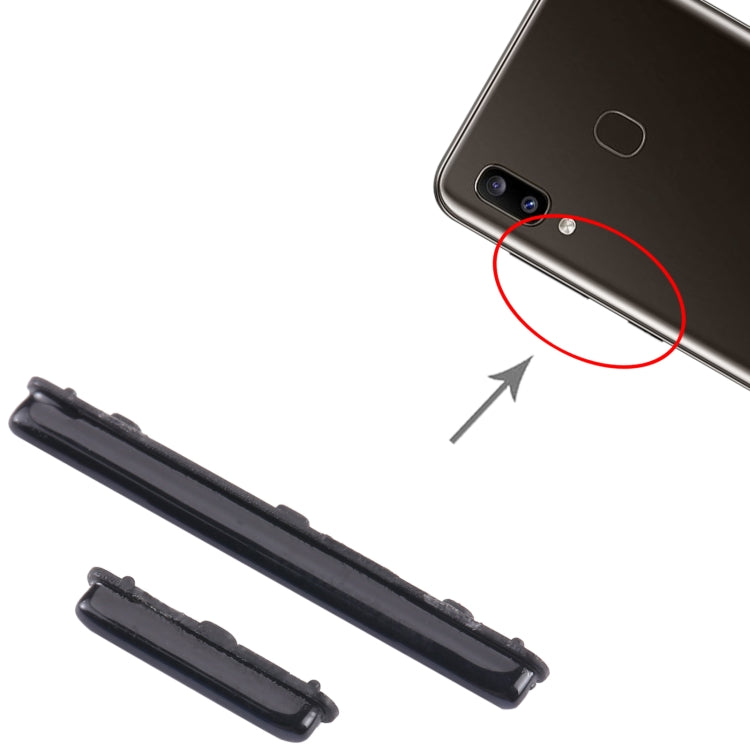 For Samsung Galaxy A50s SM-A507 10pcs Power Button + Volume Control Button(Black) - free shipping - PMc TechLife - Order now!