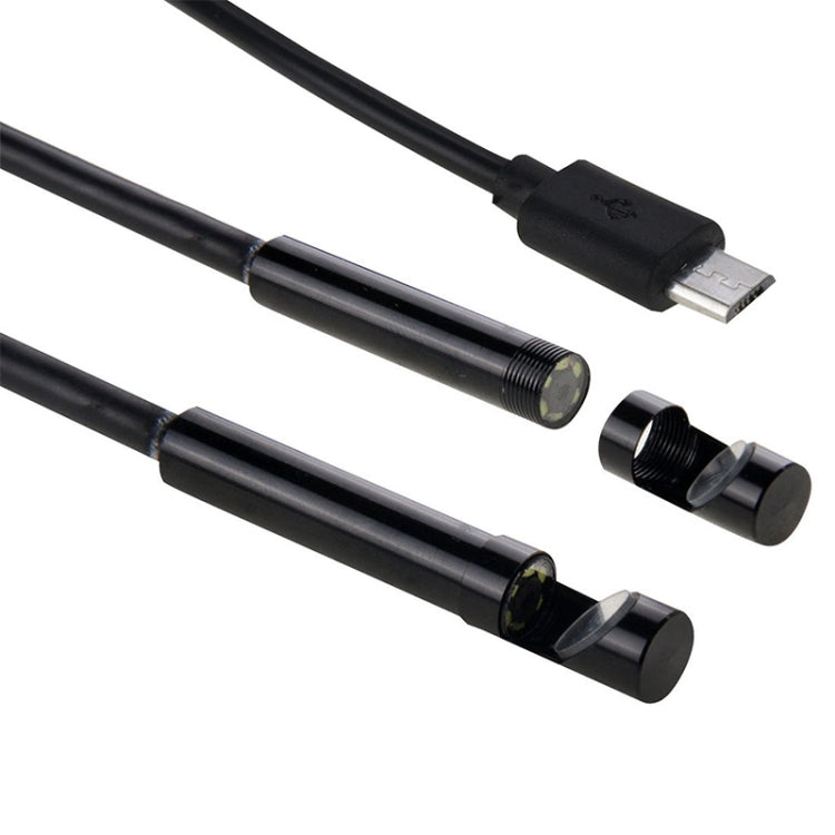 AN97 Water-resistant Micro USB Endoscope Hard Tube Inspection Camera for Parts of OTG Function Android Mobile Phone, with 6 LEDs, Lens Diameter:5.5mm(Length: 1m) -  by PMC Jewellery | Online Shopping South Africa | PMC Jewellery | Buy Now Pay Later Mobicred