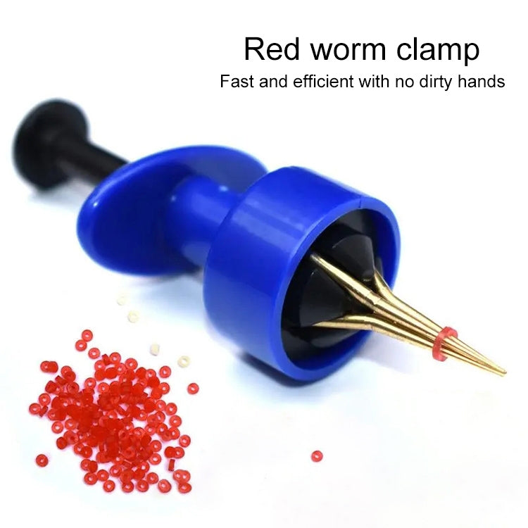 Red Worm Clip Hanging Bait Device Earthworm Live Bait Clip 1pc - Others by PMC TechLife | Online Shopping South Africa | PMC TechLife