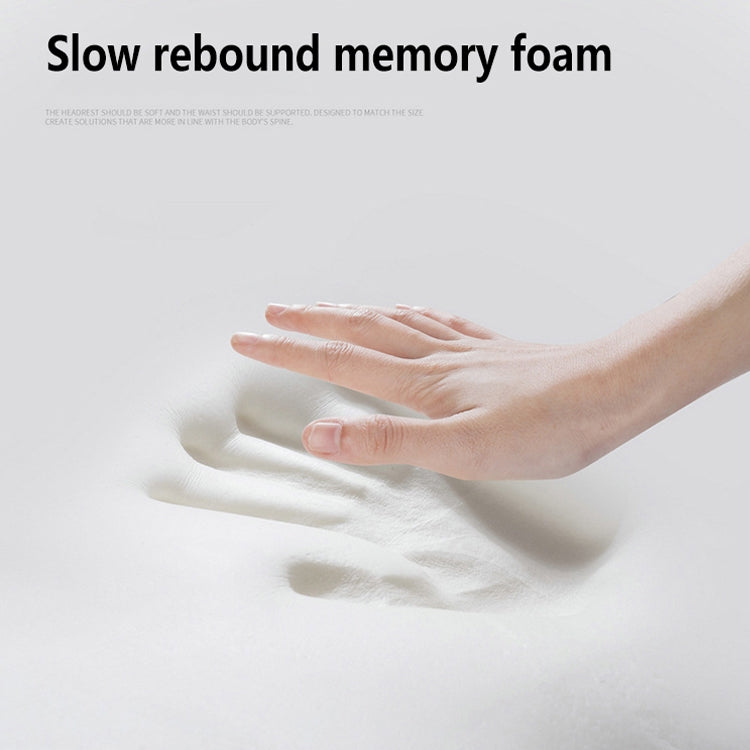 Car Headrest Cushion Car Seat Pillows Neck Protectors Memory Cotton Pillow(Wine Red) - Seat Accessories by PMC TechLife | Online Shopping South Africa | PMC TechLife | Buy Now Pay Later Mobicred