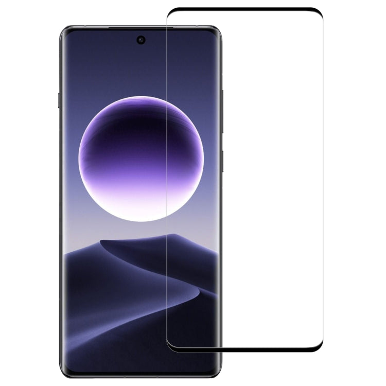 For OPPO Find X7 9H HD 3D Curved Edge Tempered Glass Film(Black) - OPPO Tempered Glass by PMC TechLife | Online Shopping South Africa | PMC TechLife | Buy Now Pay Later Mobicred