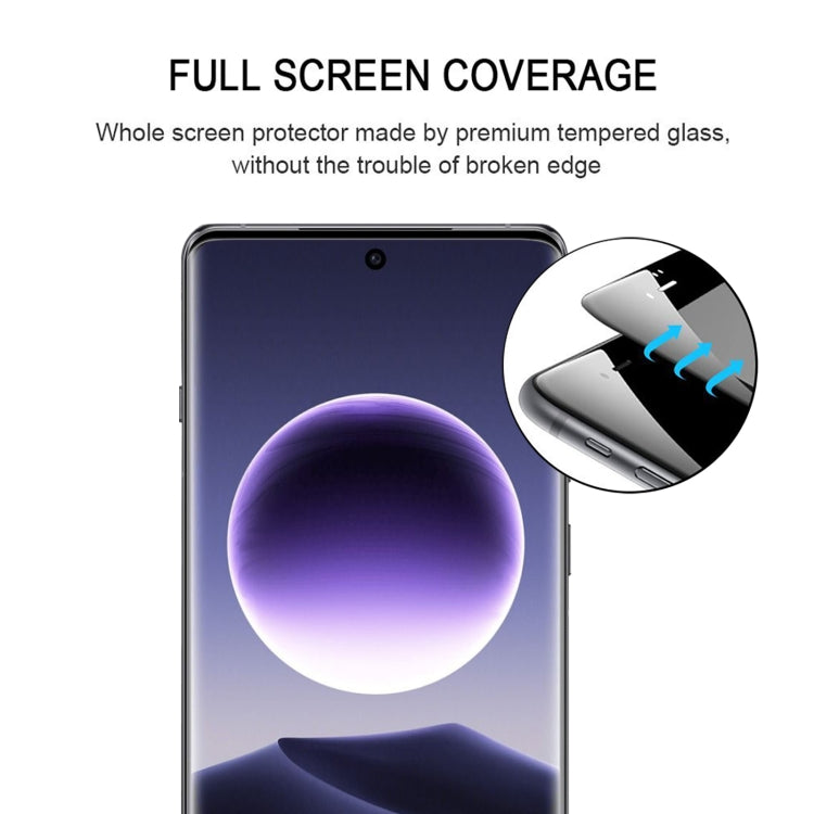 For OPPO Find X7 9H HD 3D Curved Edge Tempered Glass Film(Black) - OPPO Tempered Glass by PMC TechLife | Online Shopping South Africa | PMC TechLife | Buy Now Pay Later Mobicred