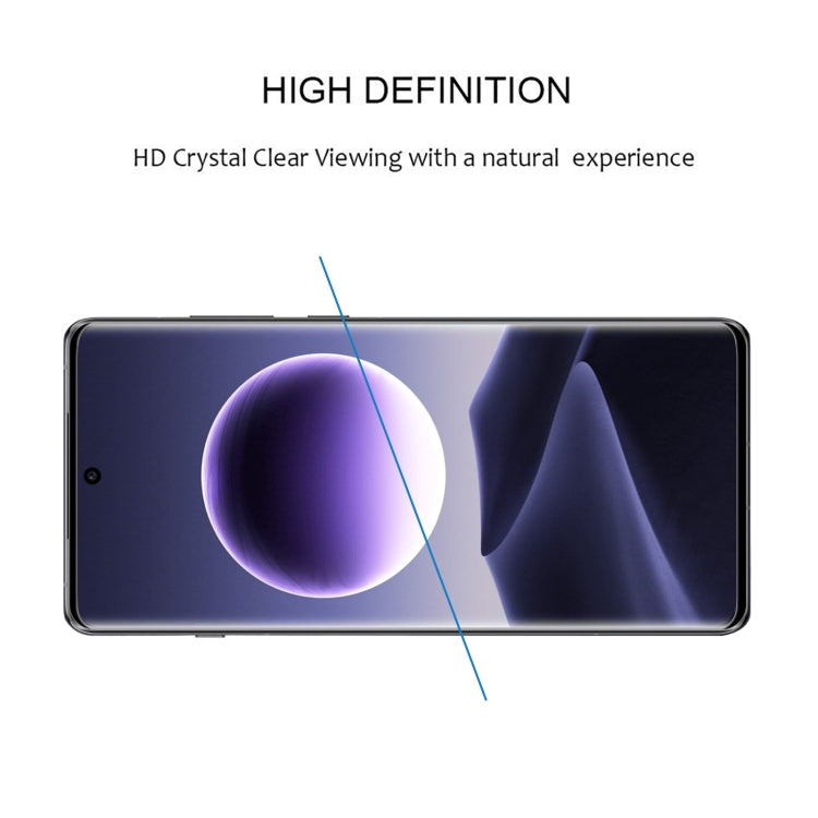 For OPPO Find X7 9H HD 3D Curved Edge Tempered Glass Film(Black) - OPPO Tempered Glass by PMC TechLife | Online Shopping South Africa | PMC TechLife | Buy Now Pay Later Mobicred
