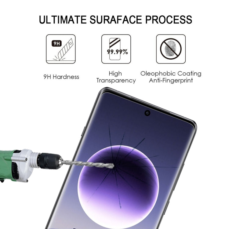 For OPPO Find X7 9H HD 3D Curved Edge Tempered Glass Film(Black) - OPPO Tempered Glass by PMC TechLife | Online Shopping South Africa | PMC TechLife | Buy Now Pay Later Mobicred