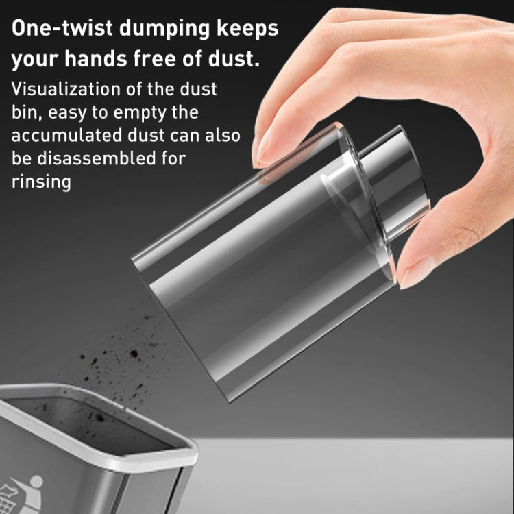 KBN-010 10000Pa Powerful Car Cordless Vacuum Cleaner Handheld Cleaning Tool, Spec:Deluxe Version(Black) - Vacuum Cleaner by PMC TechLife | Online Shopping South Africa | PMC TechLife | Buy Now Pay Later Mobicred