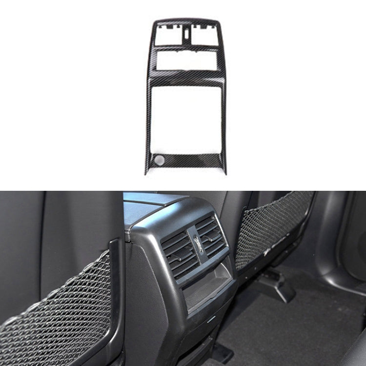 For Mercedes Benz ML320 / GL450 Car Rear Air Conditioner Air Outlet Panel Cover 166 680 7003, Style:Single Hole(Carbon Fiber) - Air Conditioning System by PMC TechLife | Online Shopping South Africa | PMC TechLife | Buy Now Pay Later Mobicred