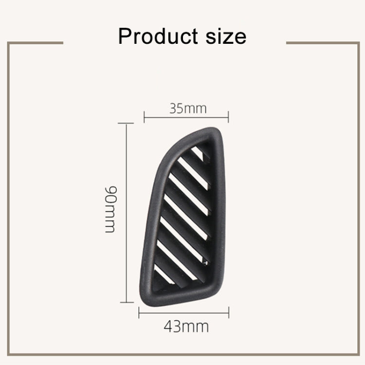 For Mercedes-Benz GLC W253 2016-2022 Car Dashboard Small Air Outlet Air-conditioning Outlet 2536803802, Style:Left Side(Black) - Air Conditioning System by PMC TechLife | Online Shopping South Africa | PMC TechLife | Buy Now Pay Later Mobicred