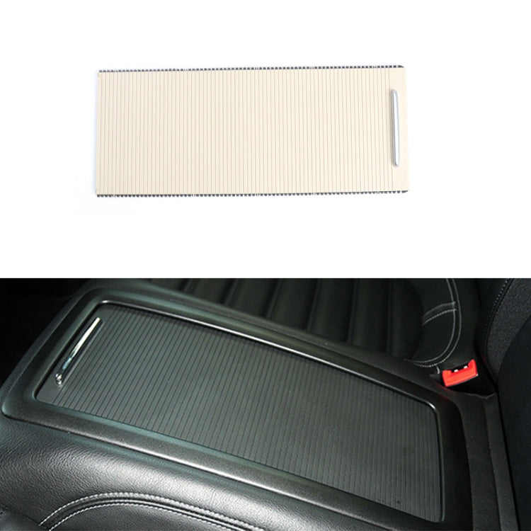 For Volkswagen Magotan B6 / B7 / CC Car Rear Storage Box Water Cup Holder Cover Armrest Box Curtain Cup Holder 3C8855977C(Beige) - Stowing Tidying by PMC TechLife | Online Shopping South Africa | PMC TechLife | Buy Now Pay Later Mobicred