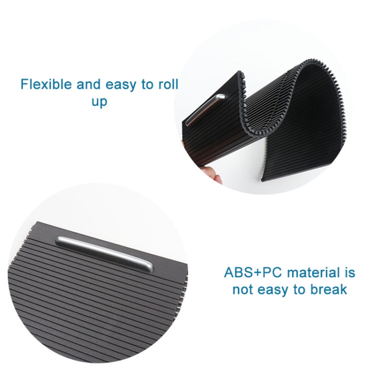 For Volkswagen Magotan B6 / B7 / CC Car Rear Storage Box Water Cup Holder Cover Armrest Box Curtain Cup Holder 3C8855977C(Black) - Stowing Tidying by PMC TechLife | Online Shopping South Africa | PMC TechLife | Buy Now Pay Later Mobicred