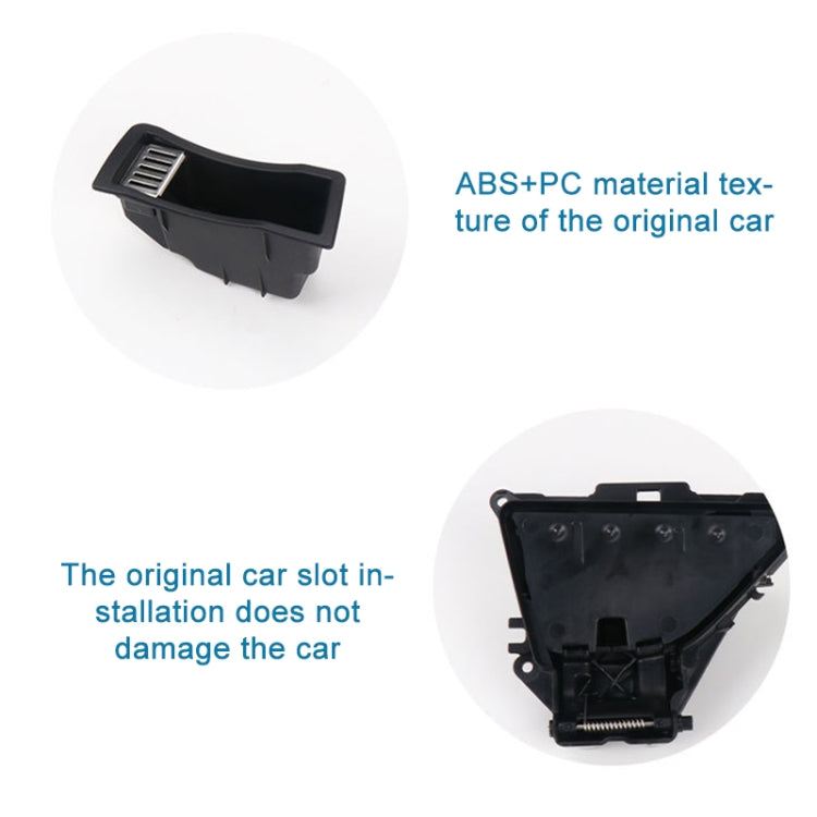 For BMW 7 Series G12 Car Rear Door Ashtray Cover Ashtray Assembly, Style:Ashtray Liner(Right Side) - Ashtrays by PMC TechLife | Online Shopping South Africa | PMC TechLife | Buy Now Pay Later Mobicred