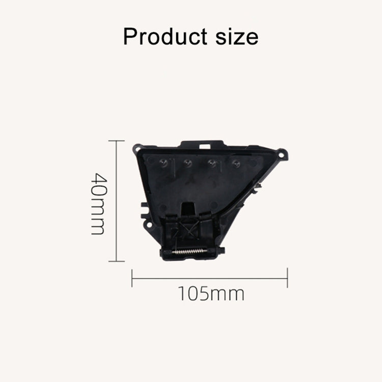 For BMW 7 Series G12 Car Rear Door Ashtray Cover Ashtray Assembly, Style:Ashtray(Right Side) - free shipping - PMC TechLife - Order now!