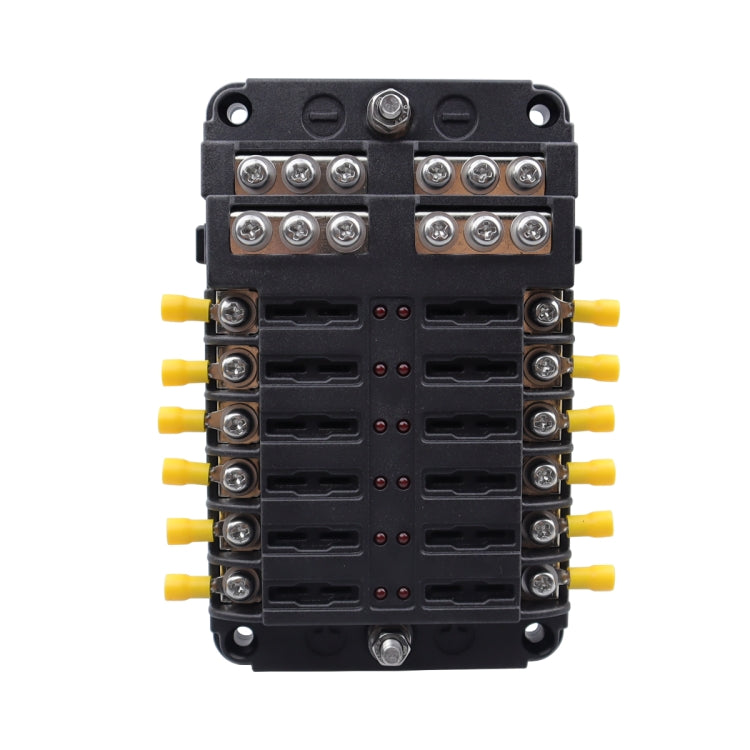 CP-4039 12 Way Fuse Block with 24pcs Fuses and 12pcs Rerminals - Fuse by PMC TechLife | Online Shopping South Africa | PMC TechLife | Buy Now Pay Later Mobicred