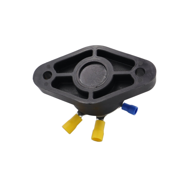 5/16 inch M8 RV Yacht 8-way Terminal Stud with 2pcs M5x20 Screws + Terminals(Black) - Booster Cable & Clip by PMC TechLife | Online Shopping South Africa | PMC TechLife | Buy Now Pay Later Mobicred