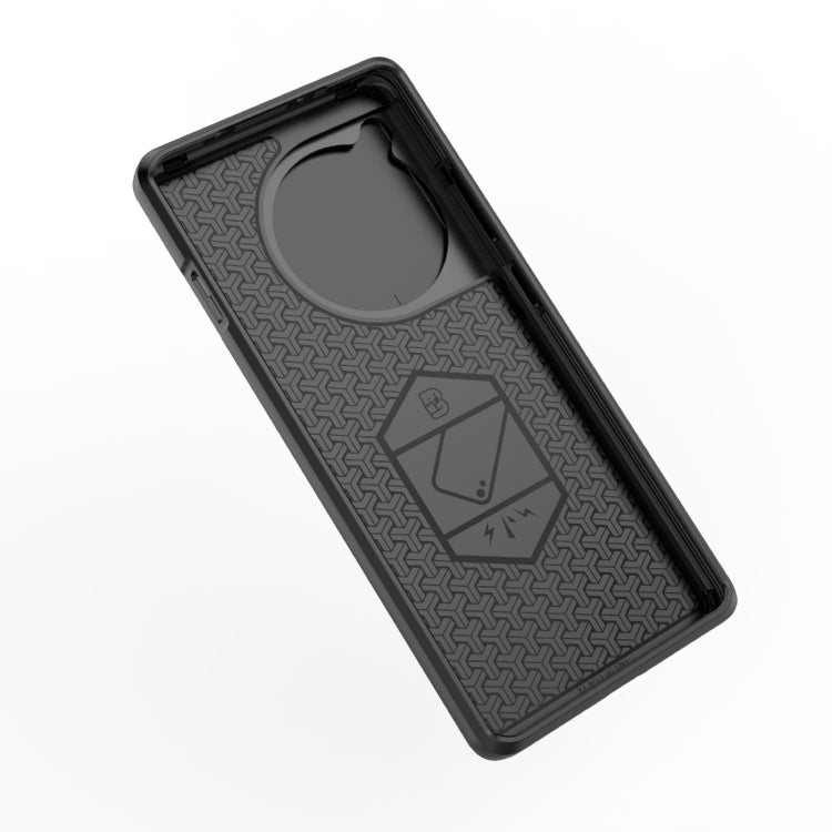 For OnePlus ACE 3 5G Sliding Camshield TPU + PC Shockproof Phone Case with Holder(Grey) - OnePlus Cases by PMC TechLife | Online Shopping South Africa | PMC TechLife | Buy Now Pay Later Mobicred