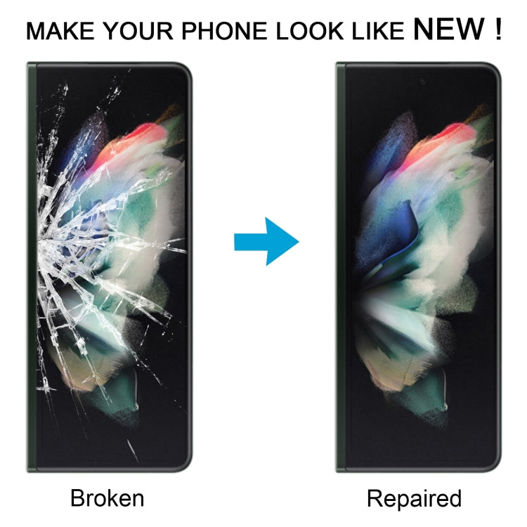 For Samsung Galaxy Z Fold3 SM-F926B/W22 LCD Secondary Screen Outer Glass Lens with OCA Optically Clear Adhesive - free shipping - PMc TechLife - Order now!