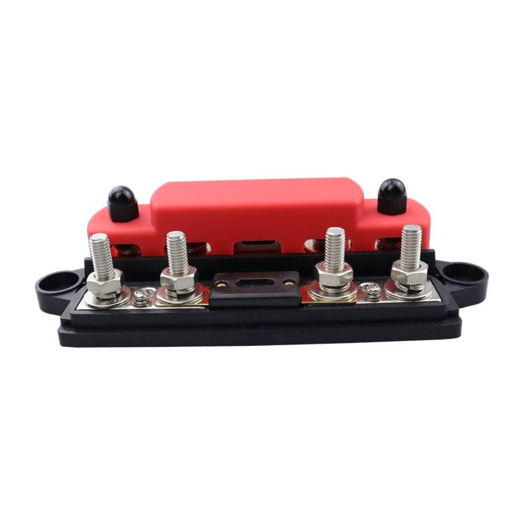 CP-4127 RV / Yacht M8 4-stud Double Row Busbar(Red Black) - Fuse by PMC TechLife | Online Shopping South Africa | PMC TechLife | Buy Now Pay Later Mobicred