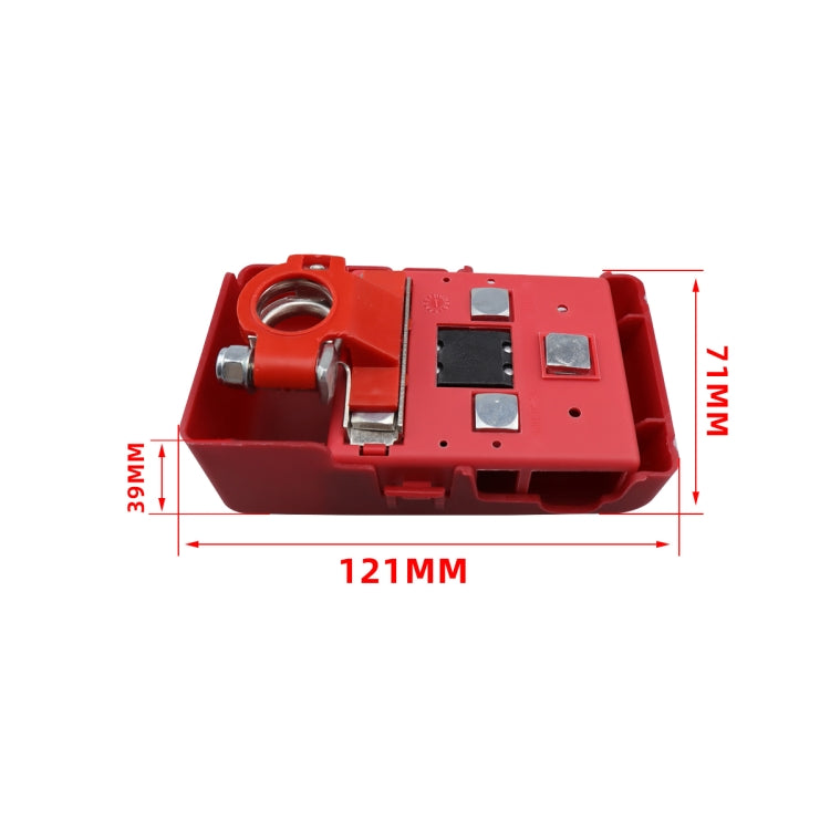 CP-4194 Car 32V 400A Positive Battery Terminal Quick Release Fused Battery Distribution with Cover(Red) - Fuse by PMC TechLife | Online Shopping South Africa | PMC TechLife | Buy Now Pay Later Mobicred