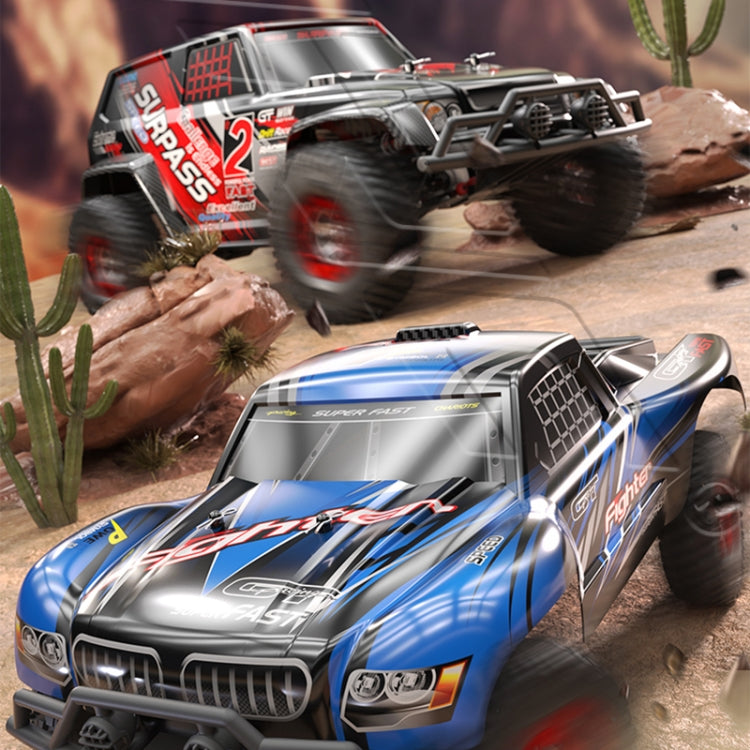 JJR/C Q39B 2.4G Four-wheel Drive High-speed Climbing Carbon Brush Motor RC Jeep(Red) - free shipping - PMC Jewellery - Order now!