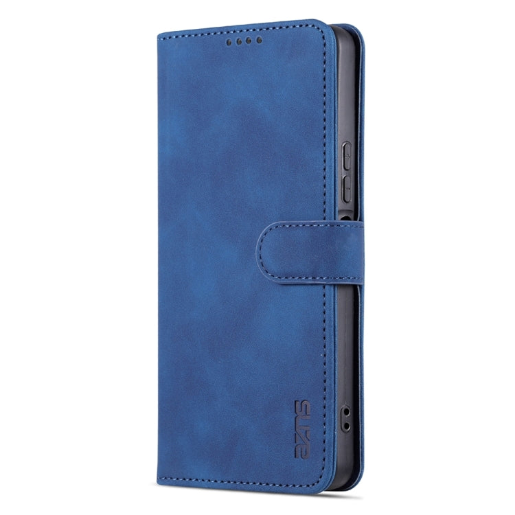 For vivo Y78 5G / Y36 / Y27 5G AZNS Skin Feel Calf Texture Flip Leather Phone Case(Blue) - vivo Cases by AZNS | Online Shopping South Africa | PMC TechLife | Buy Now Pay Later Mobicred