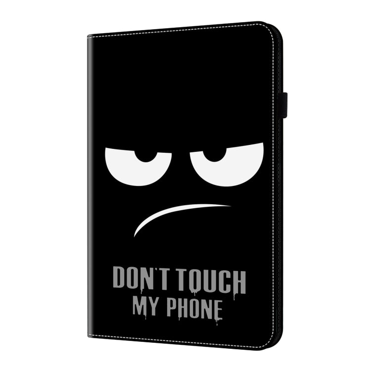 For Lenovo Xiaoxin Pad Pro 12.7 Crystal Texture Painted Leather Tablet Case(Dont Touch My Phone) - Lenovo by PMC TechLife | Online Shopping South Africa | PMC TechLife | Buy Now Pay Later Mobicred