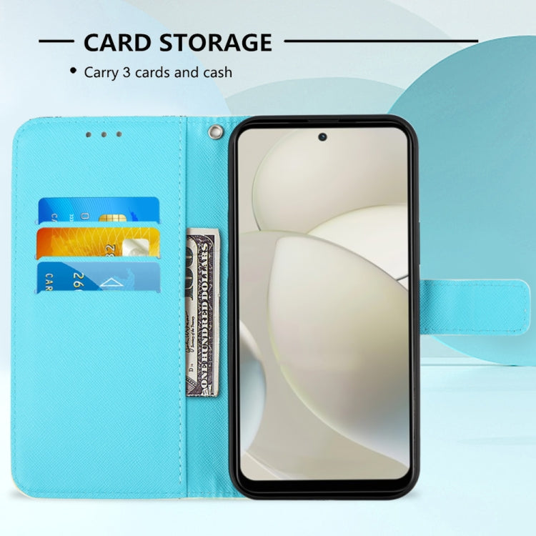 For Motorola Moto G Power 5G 2024 3D Painting Horizontal Flip Leather Phone Case(Color Drop Wind Chimes) - Motorola Cases by PMC Jewellery | Online Shopping South Africa | PMC Jewellery | Buy Now Pay Later Mobicred