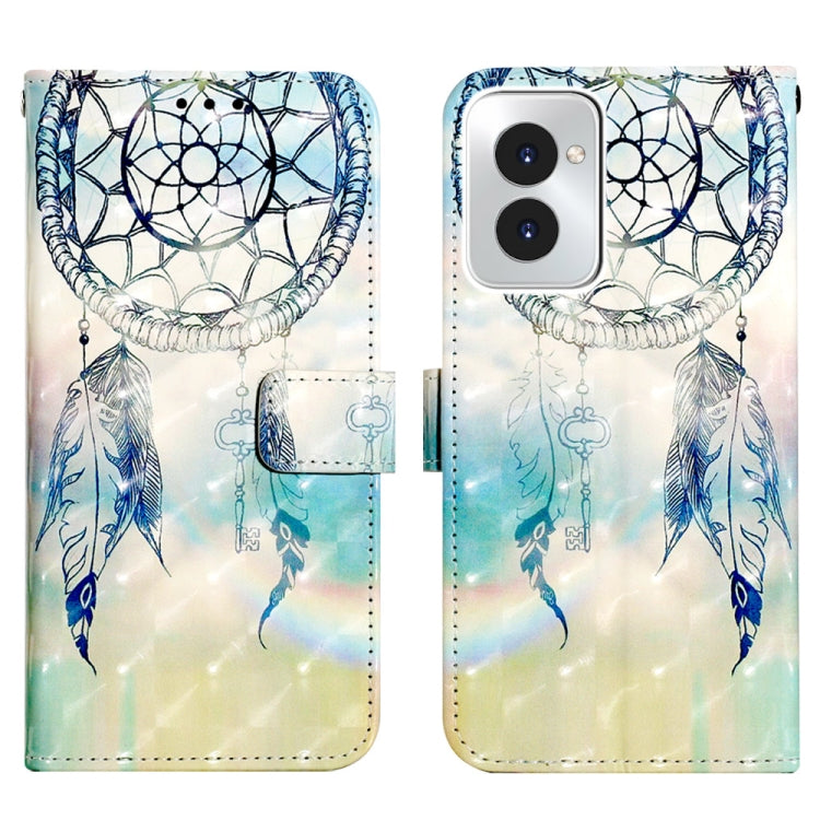 For Motorola Moto G Power 5G 2024 3D Painting Horizontal Flip Leather Phone Case(Dream Wind Chimes) - Motorola Cases by PMC Jewellery | Online Shopping South Africa | PMC Jewellery | Buy Now Pay Later Mobicred