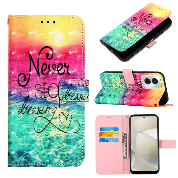 For Motorola Moto G Power 5G 2024 3D Painting Horizontal Flip Leather Phone Case(Chasing Dreams) - Motorola Cases by PMC Jewellery | Online Shopping South Africa | PMC Jewellery | Buy Now Pay Later Mobicred