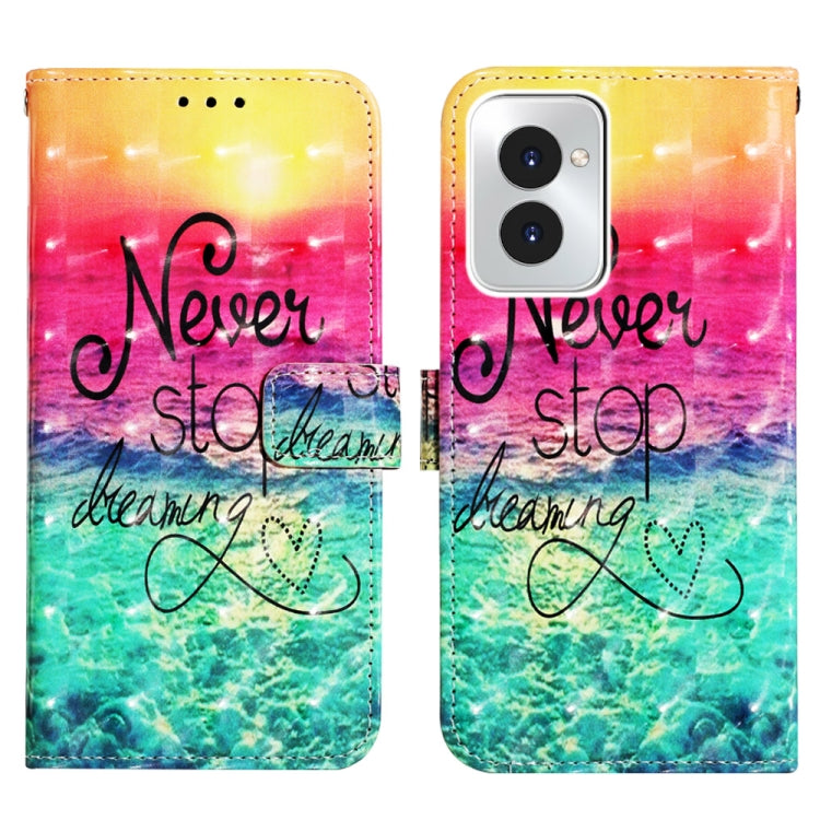 For Motorola Moto G Power 5G 2024 3D Painting Horizontal Flip Leather Phone Case(Chasing Dreams) - Motorola Cases by PMC Jewellery | Online Shopping South Africa | PMC Jewellery | Buy Now Pay Later Mobicred